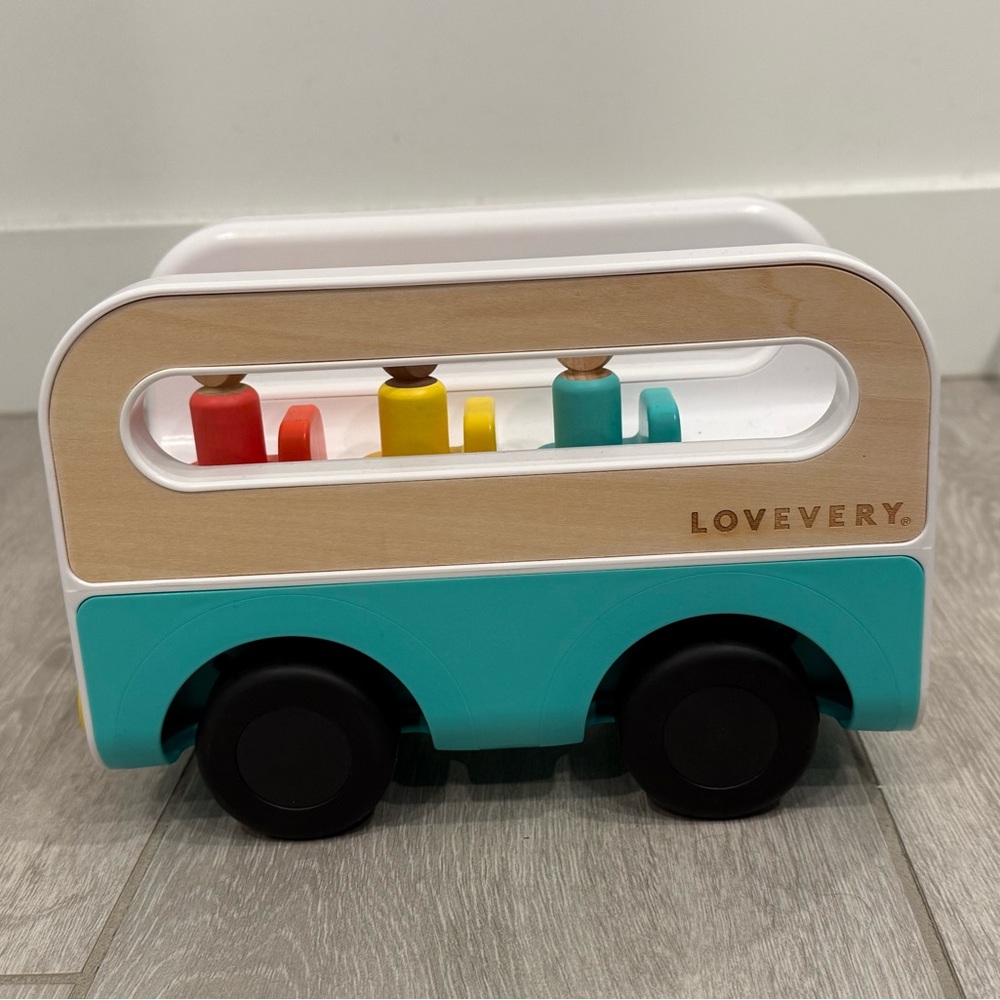 Lovevery Wheel Around Town Bus from The Realist Play Kit (Months 19-21)